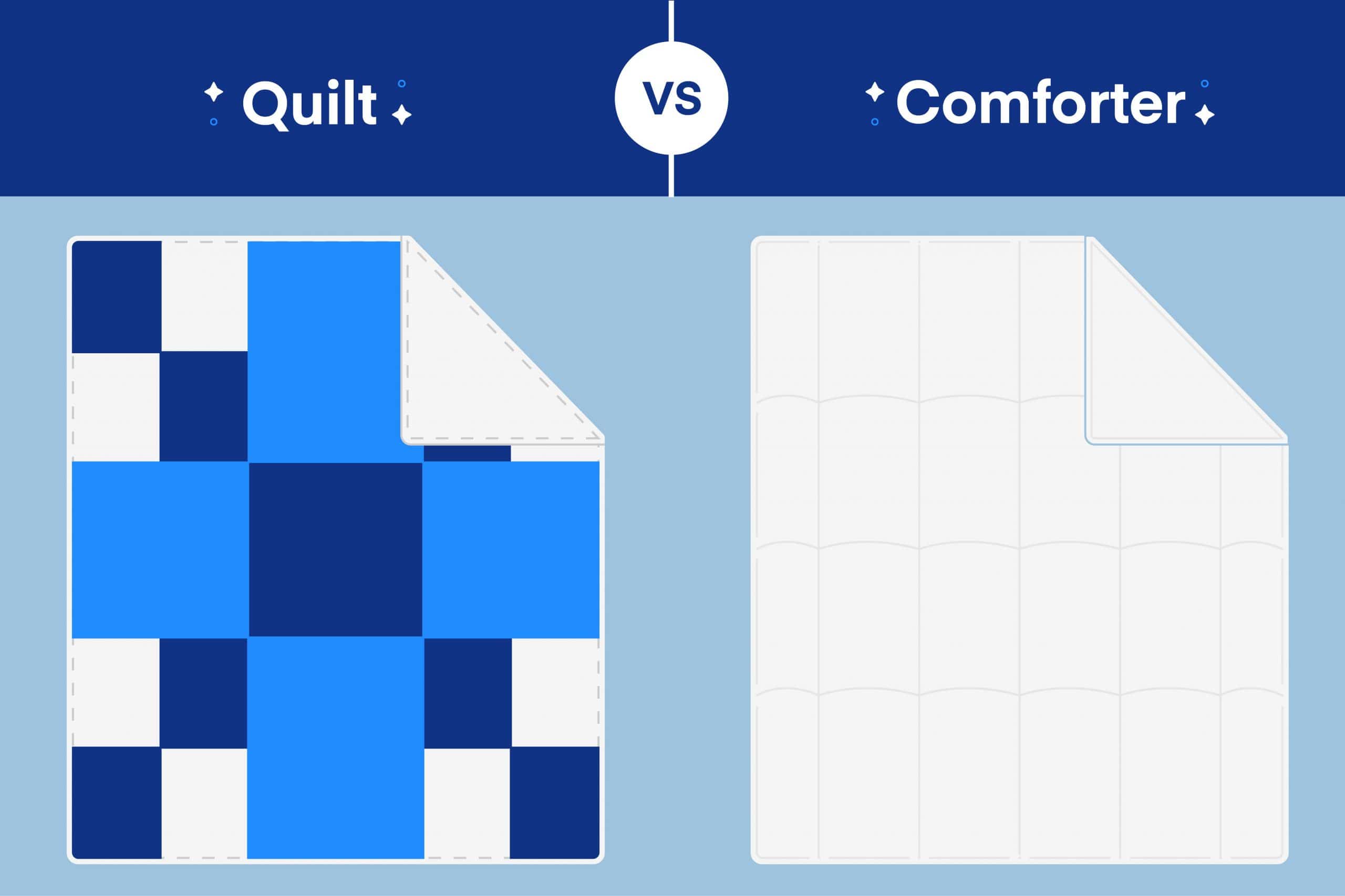 Quilt vs. Comforter: What’s the Difference?